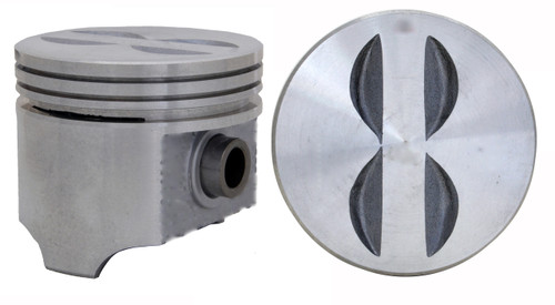 Piston and Ring Kit - GM Chevrolet 4.6L 283 - Enginetech K1537(8)