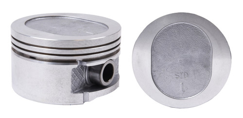 Piston and Premium Ring Kit - AMC Chrysler Dodge RAM 3.3L 201 - Enginetech K3003(6)P
