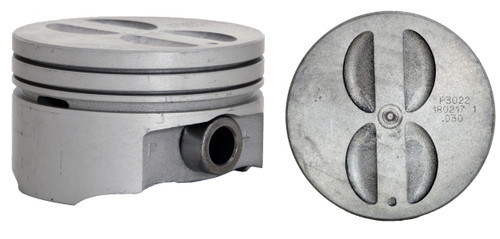 Piston and Premium Ring Kit - GM 5.7L 350 - Enginetech K3022(8)P