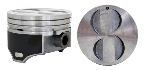 Piston and Premium Ring Kit - Ford 5.0L 302 - Enginetech K3097(8)P
