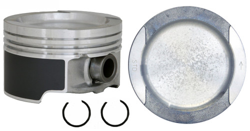 Piston and Premium Ring Kit - Volkswagen 2.0L 1984 - Enginetech K4012(4)P