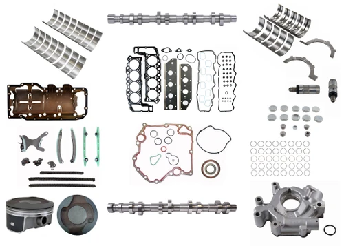 Engine Master Rebuild Kit (Premium) - Chrysler Dodge RAM 4.7L 287 - Enginetech MKCR287FP