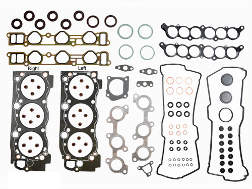2000 Toyota 4Runner 3.4L Engine Head Gasket Set with Head Bolts PN-TO3.4HS-AWB-14