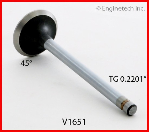 1986 Chevrolet C20 7.4L Engine Exhaust Valve V1651B -617