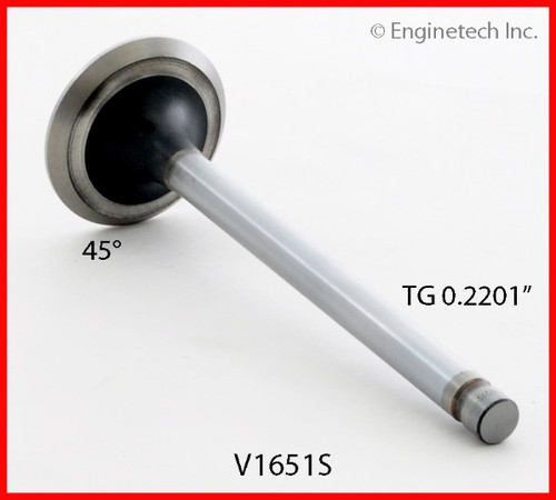 1993 Chevrolet G30 7.4L Engine Exhaust Valve V1651S -806
