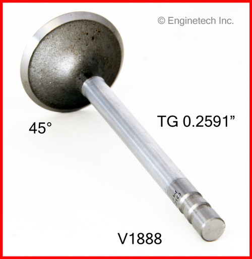 1986 Pontiac Fiero 2.8L Engine Intake Valve V1888 -90