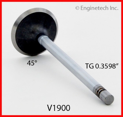 1988 Ford EXP 1.9L Engine Intake Valve V1900 -52