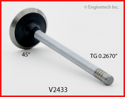 1996 Plymouth Grand Voyager 3.3L Engine Exhaust Valve V2433 -72