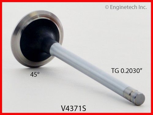 2002 Chevrolet Silverado 1500 4.8L Engine Exhaust Valve V4371S -61 2002 Chevrolet Silverado 1500 4.8L Engine Exhaust Valve V4371S -61