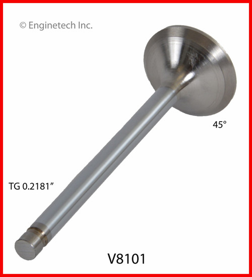2005 Chevrolet Suburban 2500 8.1L Engine Exhaust Valve V8101 -38