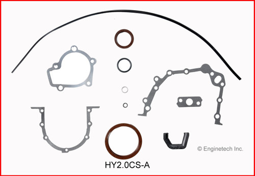 2007 Hyundai Tiburon 2.0L Engine Lower Gasket Set HY2.0CS-A -29