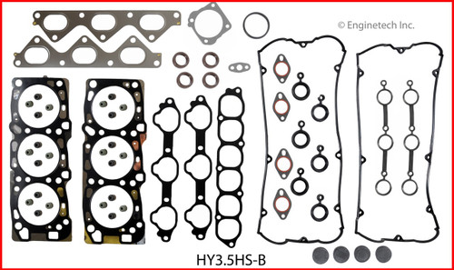 2004 Kia Amanti 3.5L Engine Gasket Set HY3.5K-1 -7
