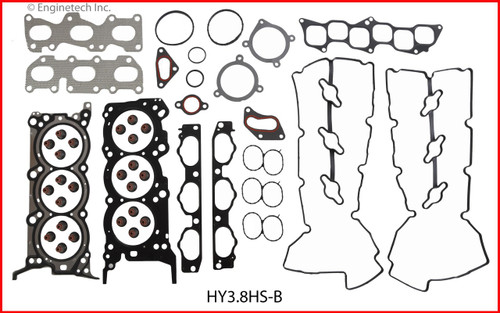 2009 Kia Sedona 3.8L Engine Cylinder Head Gasket Set HY3.8HS-B -15