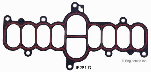 1999 Ford E-250 Econoline 5.4L Engine Fuel Injection Plenum Gasket IF281-D -49