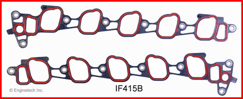 2000 Ford E-350 Econoline Club Wagon 6.8L Engine Intake Manifold Gasket IF415B -1