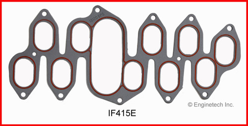 1999 Ford Econoline Super Duty 6.8L Engine Fuel Injection Plenum Gasket IF415E -4