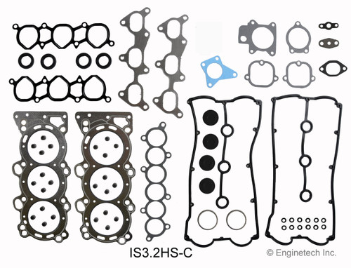 1992 Isuzu Trooper 3.2L Engine Cylinder Head Gasket Set IS3.2HS-C -1