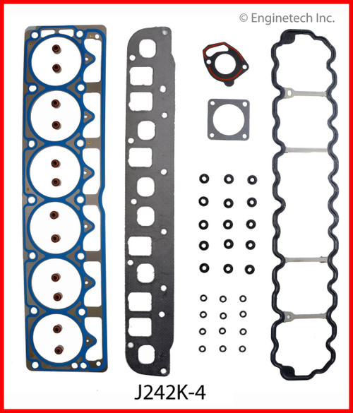 2005 Jeep Wrangler 4.0L Engine Gasket Set J242K-4 -1