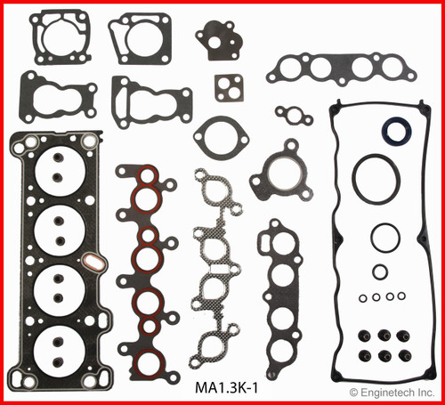 1996 Ford Aspire 1.3L Engine Gasket Set MA1.3K-1 -3