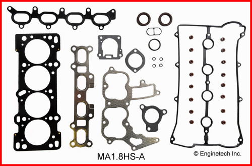 1991 Mazda Protege 1.8L Engine Gasket Set MA1.8K-1 -2
