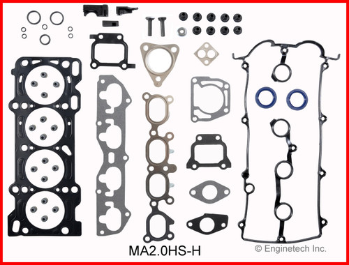 2000 Mazda 626 2.0L Engine Gasket Set MA2.0K-6 -1
