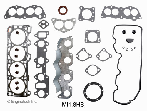 1990 Mitsubishi Eclipse 1.8L Engine Cylinder Head Gasket Set MI1.8HS -1