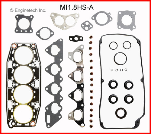 1993 Mitsubishi Expo LRV 1.8L Engine Cylinder Head Gasket Set MI1.8HS-A -4