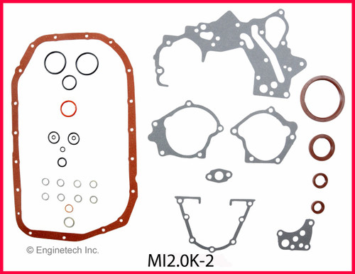 1994 Plymouth Laser 2.0L Engine Gasket Set MI2.0K-2 -12