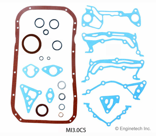 1998 Mitsubishi 3000GT 3.0L Engine Lower Gasket Set MI3.0CS -115