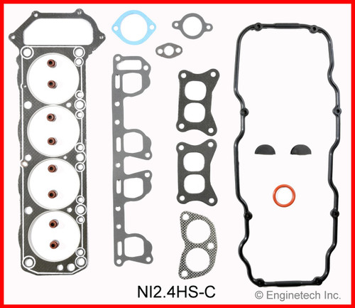 1986 Nissan D21 2.4L Engine Cylinder Head Gasket Set NI2.4HS-C -5