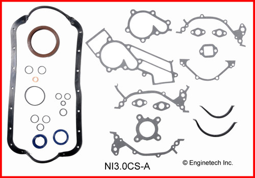 1986 Nissan Maxima 3.0L Engine Gasket Set NI3.0K-1 -2