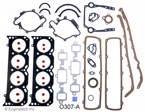 1985 Buick Riviera 5.0L Engine Gasket Set O307-A -52