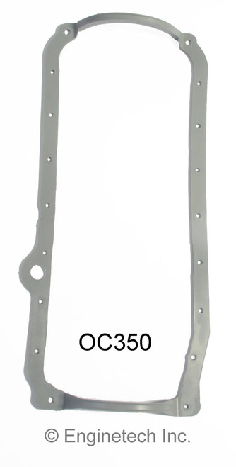 1988 Chevrolet G10 5.0L Engine Oil Pan Gasket OC350 -159