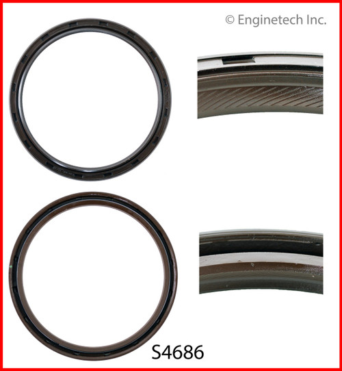 2003 Ford E-350 Super Duty 6.8L Engine Crankshaft Seal S4686 -730
