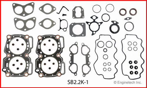 1992 Subaru Legacy 2.2L Engine Gasket Set SB2.2K-1 -3