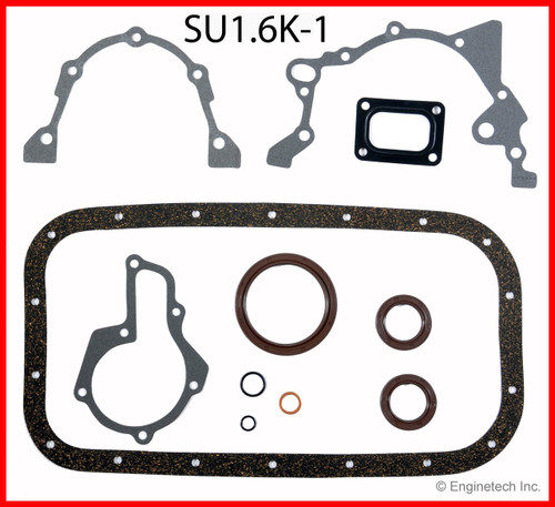 1993 Geo Tracker 1.6L Engine Gasket Set SU1.6K-1 -10