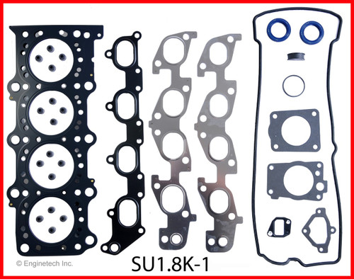 2000 Chevrolet Tracker 2.0L Engine Gasket Set SU1.8K-1 -7