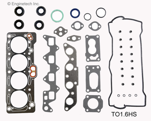 1988 Toyota Corolla 1.6L Engine Cylinder Head Gasket Set TO1.6HS -2