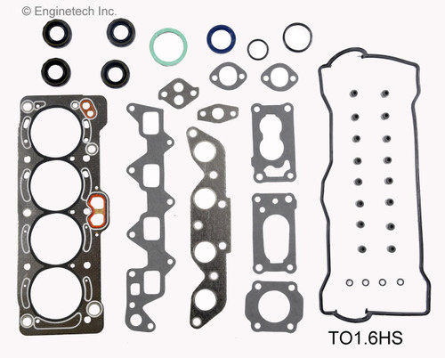 1990 Geo Prizm 1.6L Engine Cylinder Head Gasket Set TO1.6HS -6