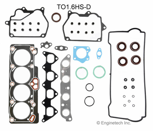 1997 Toyota Corolla 1.6L Engine Cylinder Head Gasket Set TO1.6HS-D -11