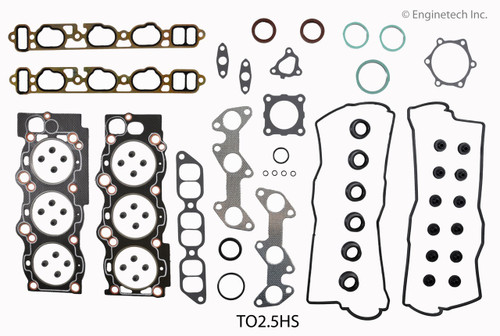 1990 Toyota Camry 2.5L Engine Cylinder Head Gasket Set TO2.5HS -4