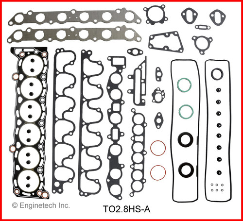 1985 Toyota Cressida 2.8L Engine Gasket Set TO2.8K-1 -7