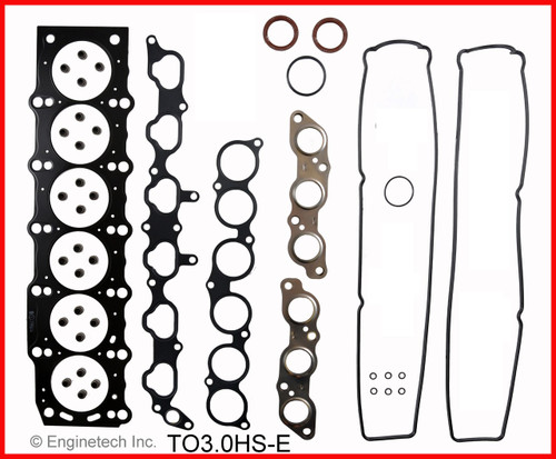 1994 Toyota Supra 3.0L Engine Cylinder Head Gasket Set TO3.0HS-E -7