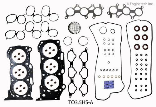 2010 Lexus RX450h 3.5L Engine Cylinder Head Gasket Set TO3.5HS-A -22