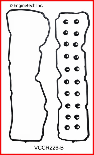 2010 Dodge Nitro 3.7L Engine Valve Cover Gasket VCCR226-B -39