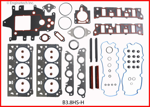1998 Pontiac Bonneville 3.8L Engine Cylinder Head Gasket Set B3.8HS-H -15