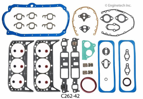 1991 GMC P3500 4.3L Engine Gasket Set C262-42 -120