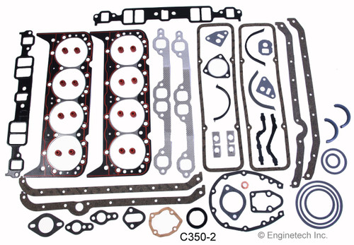 1985 GMC G2500 5.7L Engine Gasket Set C350-2 -1326
