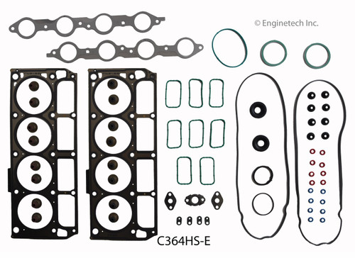 2011 Chevrolet Caprice 6.0L Engine Cylinder Head Gasket Set C364HS-E -3