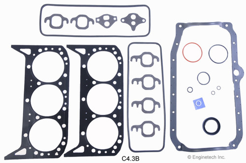 1995 Chevrolet K1500 4.3L Engine Gasket Set C4.3B -37